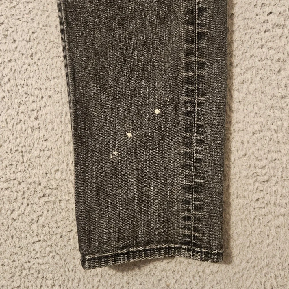 True Religion Geno Relaxed Slim Jeans Mens Size 34 x 30 Black Denim Pants